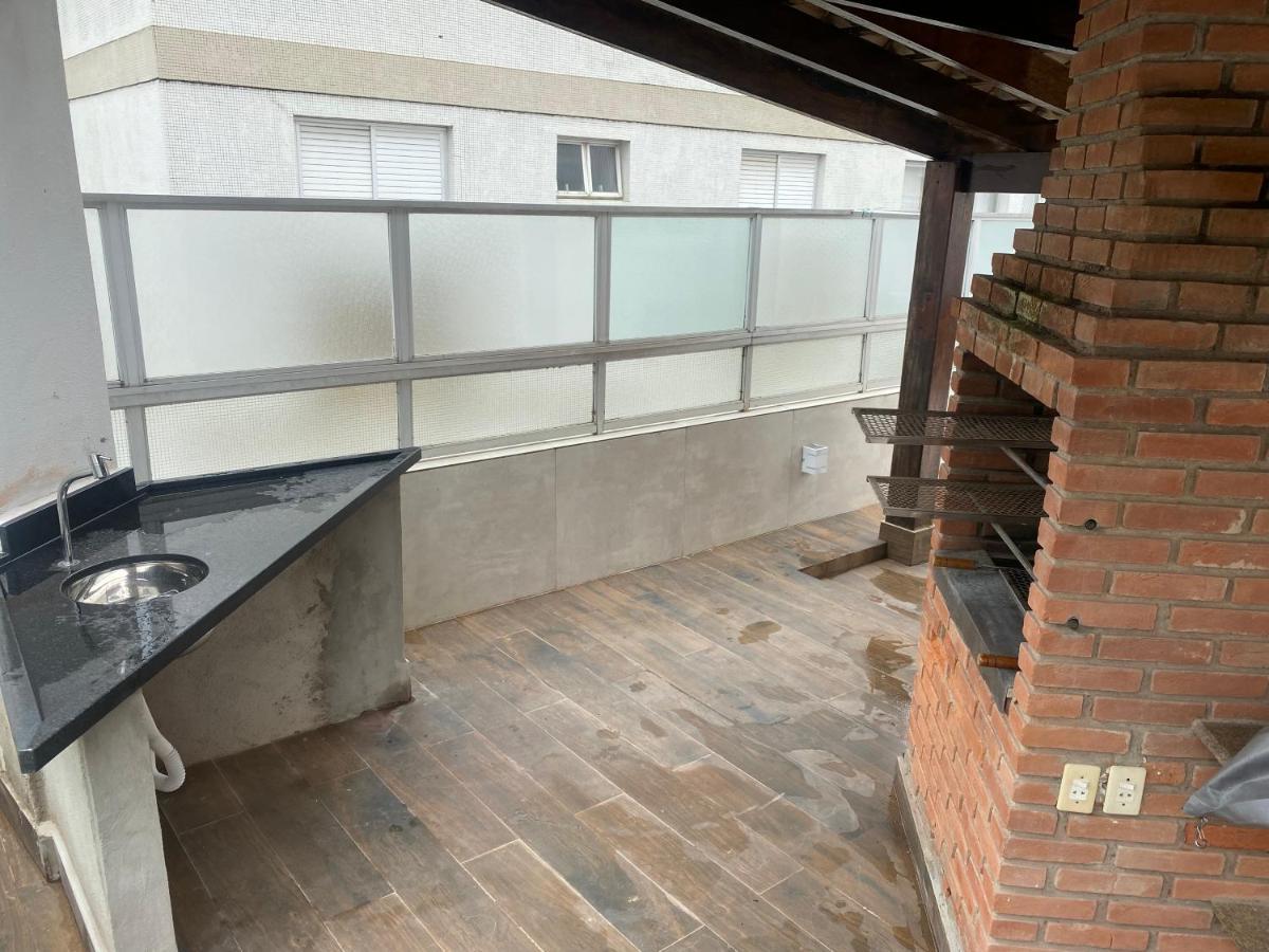 Cobertura Guaruja Apto Com Jacuzzi E Churrasqueira Zewnętrze zdjęcie
