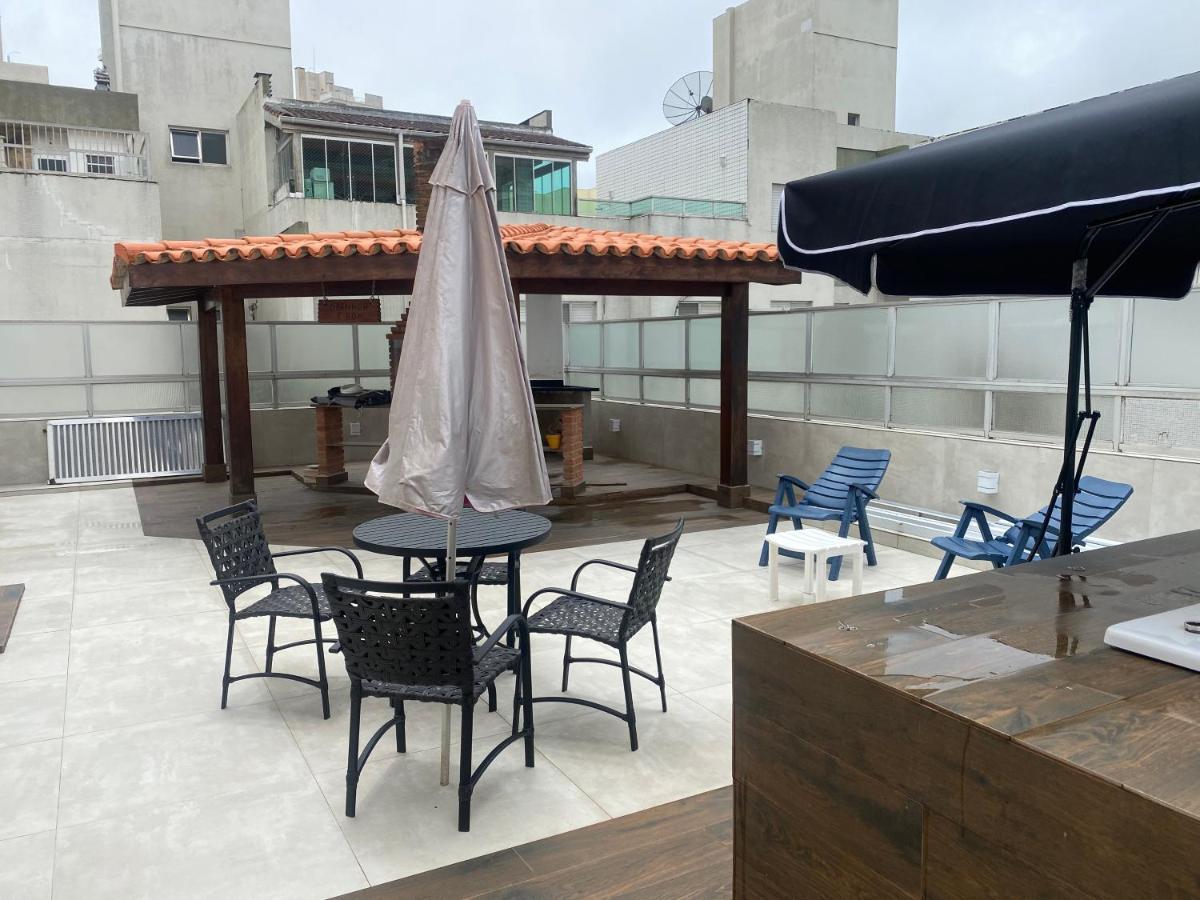 Cobertura Guaruja Apto Com Jacuzzi E Churrasqueira Zewnętrze zdjęcie