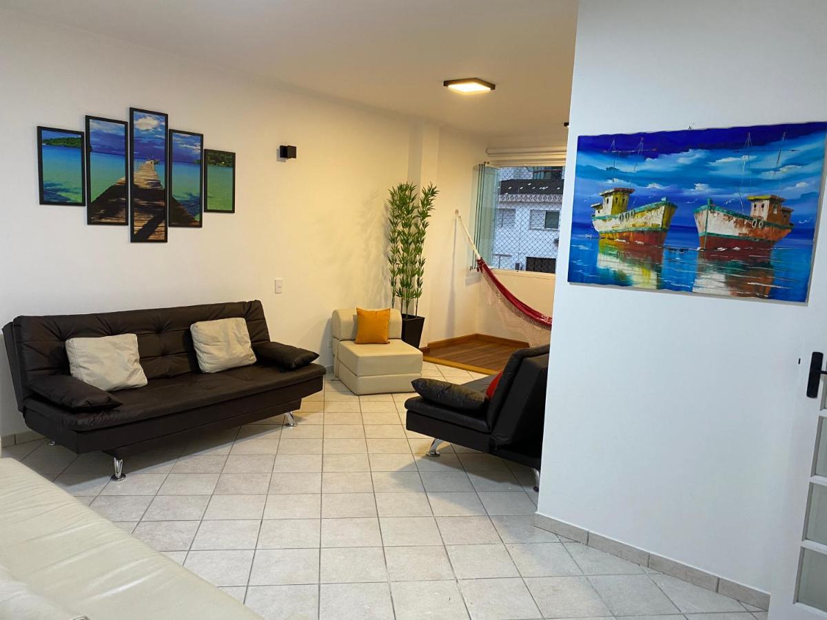 Cobertura Guaruja Apto Com Jacuzzi E Churrasqueira Zewnętrze zdjęcie